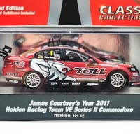 Classic Carlectables Toll Holden VE II Commodore James Courtney 1:43