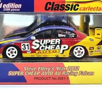 Classic Carlectables Supercheap Auto Ford AU Falcon 31 Steve Ellery 2002 1:43