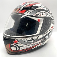 AGV K-3 Motorcycle Helmet Size M 57-58 Open Close Vents with Dust Cover