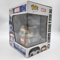 Marvel Collector Corps The Hulk and Bruce Banner Funko Pop Vinyl 284