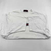 Gucci Mens Cotton Jersey T-Shirt White with Logo Print 784361 XJGKB