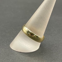 Unisex 18ct Yellow Gold Plain Wedding Band Ring
