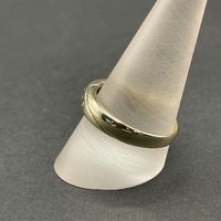 Mens 9ct Yellow Gold Diamond Ring