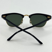 Ray-Ban RB3016 Clubmaster Black Frame Green Lens 51mm Mens Sunglasses
