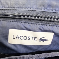 Lacoste Crossbody Bag Black Small Shoulder Messenger Adjustable Strap