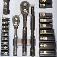 Stanley 69pc Socket Set 1/4in 3/8in Drive Metric SAE Mechanics Tools