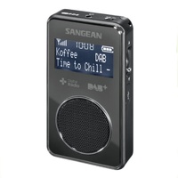 Sangean DPR-35 DAB+ FM Pocket Radio Black LCD Display Rechargeable