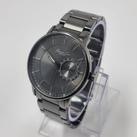 Kenneth Cole New York KC9030 Mens Gunmetal Stainless Steel Bracelet Watch