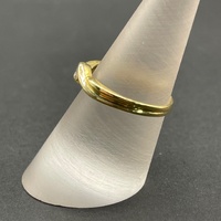 Ladies 18ct Yellow Gold Diamond Ring
