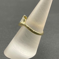 Ladies 18ct Yellow Gold Diamond Ring