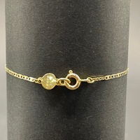 Child's 18ct Yellow Gold Anchor Link Bracelet