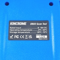 Kincrome K8411 Diagnostic OBD2 Scan Tool Semi Pro Blue Black Code Scanner