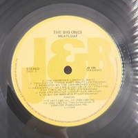 Meat Loaf The Big Ones Vinyl Record 1984 Rock Album LP Original