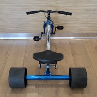 Sullivan 18 Inch Junior Drift Trike Blue Kids Pedal Ride On for Kids Aged 6+