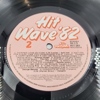 Hit Wave '82 1982 Vinyl Record Classic Rock Wave LP Retro Album