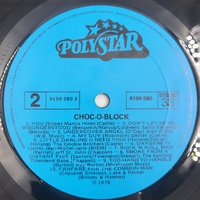 CHOC-O-BLOCK 1978 Vinyl Record LP Classic Rock Pop Original Album