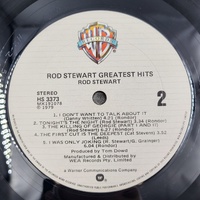 Rod Stewart Greatest Hits 1979 Vinyl Record Classic Rock LP Album Rare