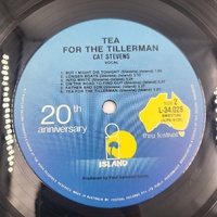 Cat Stevens Tea for the Tillerman 1979 Vinyl Record Classic Folk Rock LP