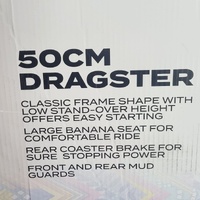 Cyclops 50cm Dragster Kids Bike 7-10 Yrs Banana Seat Rear Coaster Brake