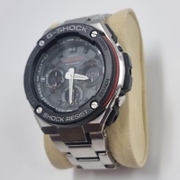 Casio G-Shock GST-S100D Stainless Steel Solar Analog Digital Mens Watch