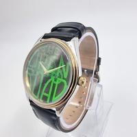 Fossil LE1054 Archival Series Limited Edition Watch 213 of 654 Black Leather