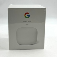 Google Nest WiFi Router GA00595 Mesh System White AC2200 Dual Band