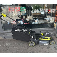 Ryobi RLM36BL 46cm Brushless 36V Lawn Mower with 6.0Ah Battery and Charger
