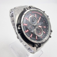 Pulsar Chronograph Quartz Watch Stainless Steel Strap 100M Water Resistant