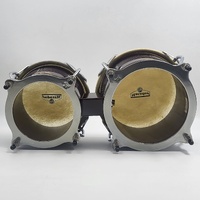 Matador LP Wood Bongos Set Latin Percussion Drums with Carry Bag and Tool
