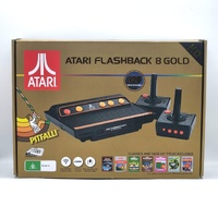 Atari Flashback 8 Gold Console AR3620 HD 120 Games with 2 Wireless Joysticks