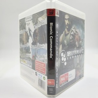 Bionic Commando Sony PlayStation 3 PS3 Game Complete With Manual 