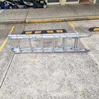 Bailey 3 Tier Slide Ladder Aluminium Folding Step Ladder Durable