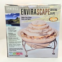 HoMedics Envirascape Crystal Steps Relaxation Fountain with Light WFL-CRYS