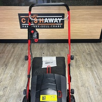 Large View Ozito PXCSDMS-018 18 Inch 36V Brushless Steel Lawn Mower Batteries and Charger