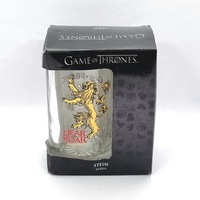 Game of Thrones Lannister Hear Me Roar Lion Glass Stein Mug Collectible