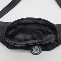 Supreme Small Waist Bag FW22 Black Logo Adjustable Strap Water Resistant