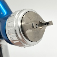 DeVilbiss ProLite 1.3mm Fluid Tip HV30 Cap Spray Paint Gun Blue
