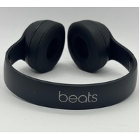 Large View Beats by Dr. Dre Solo3 Wireless On-Ear Headphones Matte Black with Case