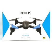 Large View Zero-X Nimbus HD Drone with WiFi FPV 720p Camera Auto Hover 100m Range