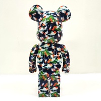 Large View Bearbrick x Mika Ninagawa Goldfish 1000% Art Figure Collectible with Box