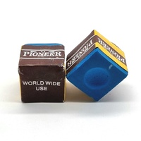 Large View Aramith 1 7/8 Inch Pool Ball Set with Pioneer Chalks Billiard Set