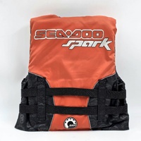 Sea-Doo Spark HD210 Youth Life Jacket 22-40kg Orange Black PFD BRP Logo
