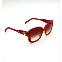 Large View Marc Jacobs 625/S Red Square Brown Gradient Lens Women's Sunglasses