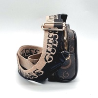 Guess Durfee Signature Mini Dual Zip Crossbody Bag