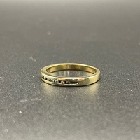 Ladies 9ct Yellow Gold Natural Diamond Ring