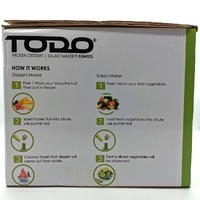 TODO 2 in 1 Frozen Fruit Dessert Maker and Electric Salad Chopper T-SDM02S