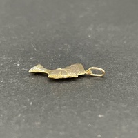 Ladies 9ct Yellow Gold Nefertiti Head Pendant