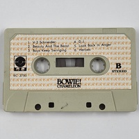 David Bowie Chameleon Cassette Tape Rare Collectible Music Memorabilia