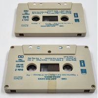 1986 Just For Kicks Megamix Cassette Tape Double Pack Rare Vintage