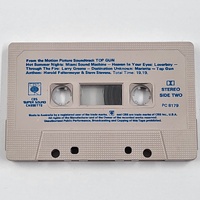 Top Gun 1986 Original Soundtrack Cassette Tape Vintage Movie Music